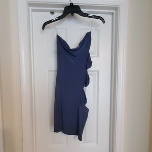 Mini strapless dress